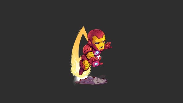 Iron Man Minimal Art