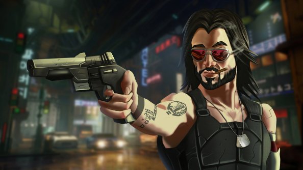 Johnny Silverhand X Keanu Reeves 4k