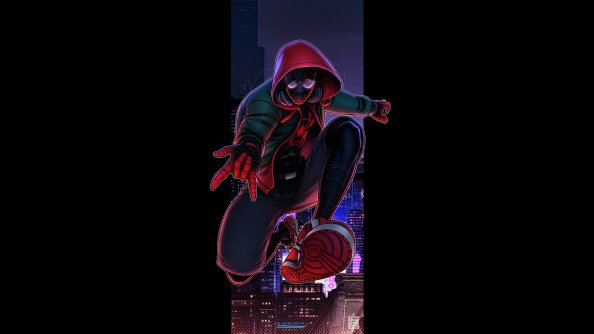Spider Man Miles Coming