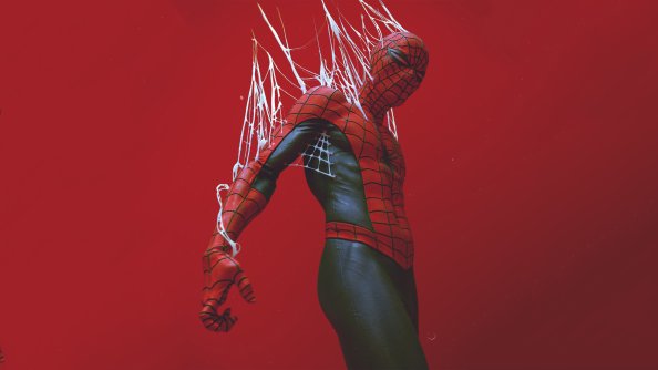 Red Spider Man 2020 4k