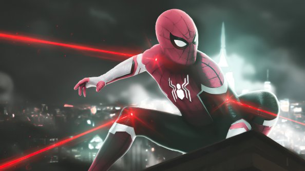 Spider Man Red Suit 4k 2020