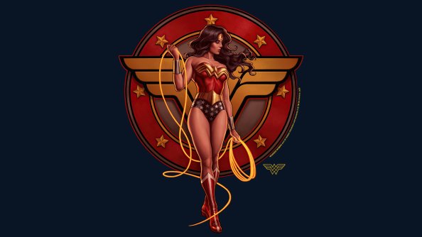Wonder Woman 1987 Minimal 4k