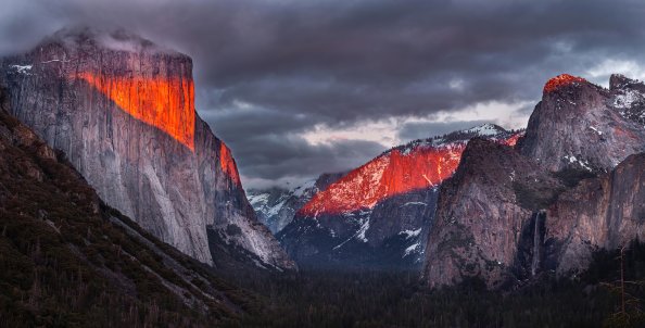 Tunnel View Yosemite 5k