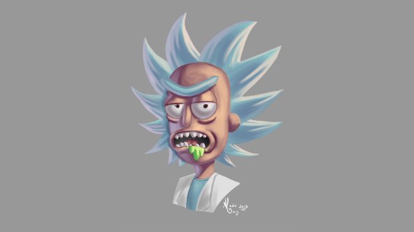 Rick Sanchez Artwork