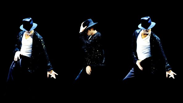 Michael Jackson Doing Dance