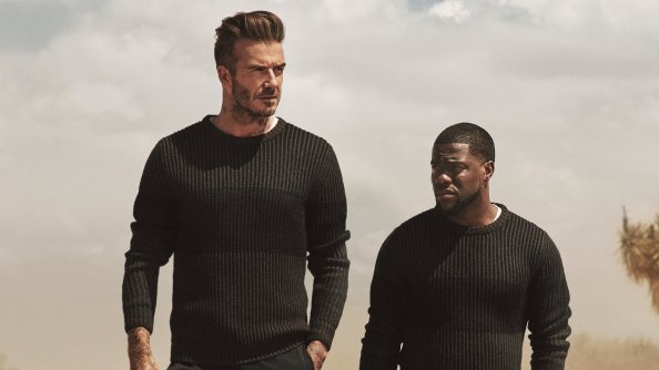 David Beckham And Kevin Hart