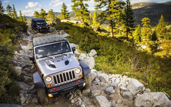 Jeep Wrangler Offroading