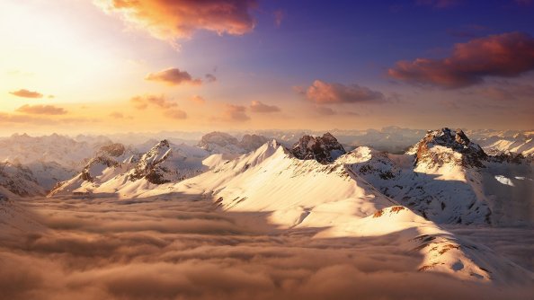 Snow Sun