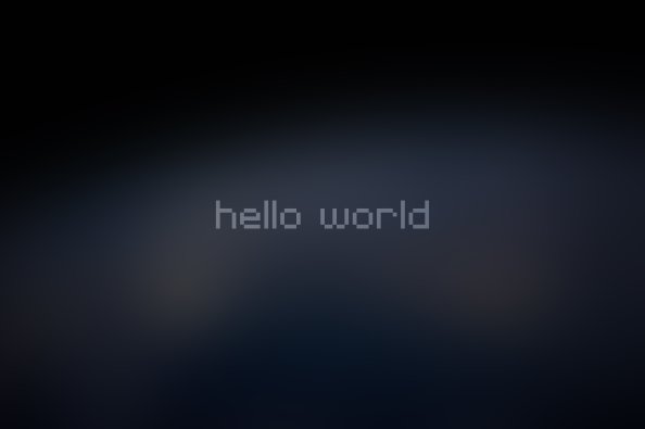 Hello World 4k