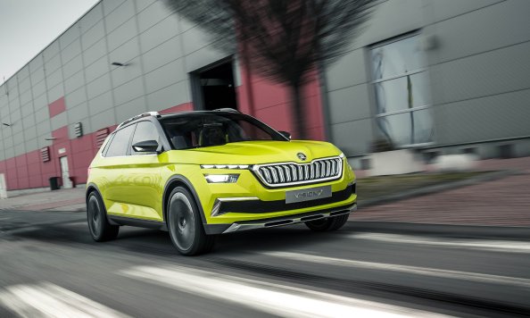 Skoda Vision X 2018 Front