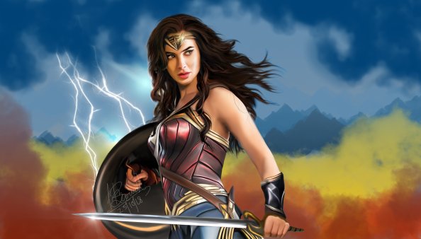 Wonder Woman Fan Art 10k