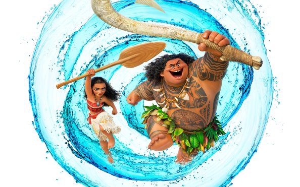 Dwayne Johnson As Maui Moana
