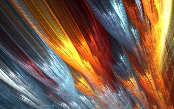 Fractal Shapes Abstact Digital Art