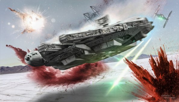 Star Wars The Last Jedi Millennium Falcon