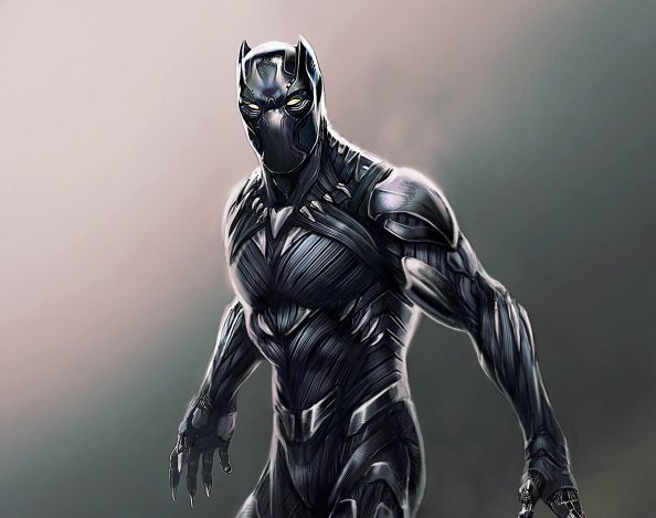 Black Panther Digital Artwork
