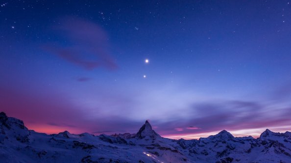 Mountains Night