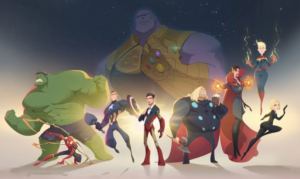 Avengers Minimal Artwork