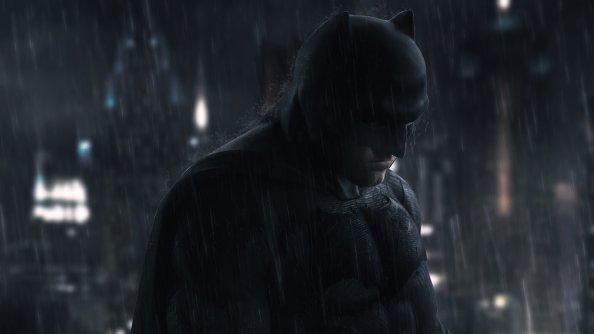 Batman In Dark Rain 4k