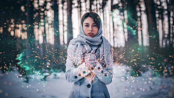 Blue Eyes Cold Winter