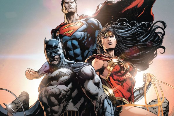 Superman Batman Wonder Woman Artwork