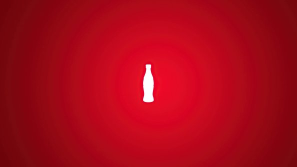 Coca Cola Minimal 4k