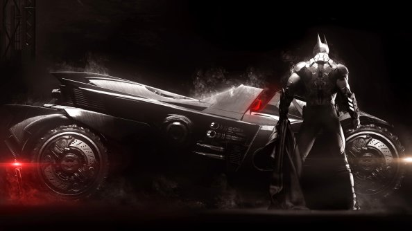 Batmobile Batman Arkham Knight Artwork
