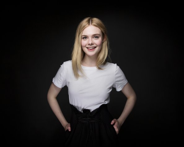 Elle Fanning Sidney Hall Photoshoot