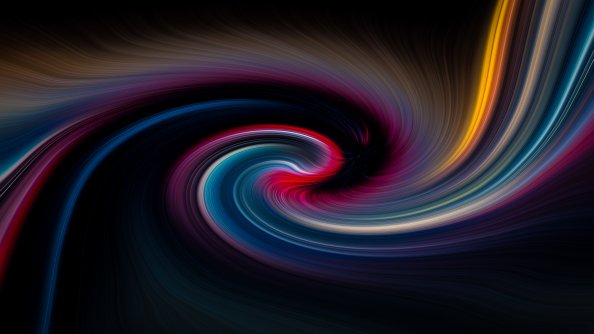 Abstract Spirals Artwork 4k
