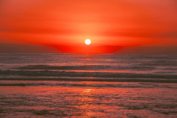 Sunrise In Australia Ocean 5k