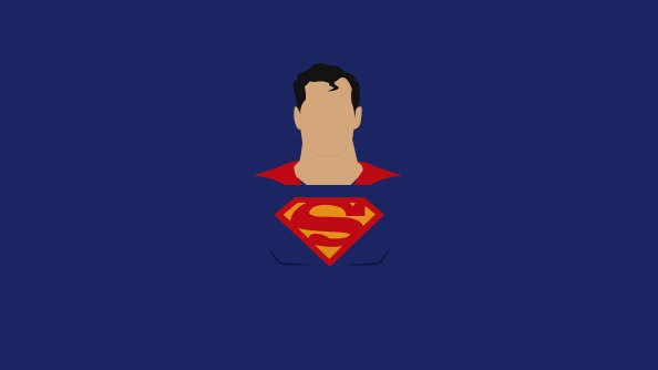 Superman Minimalism Art