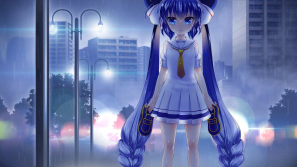 Otomachi Una Rainy Night Vocaloid