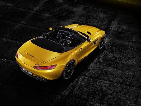Mercedes AMG GT S Roadster 2018 Rear