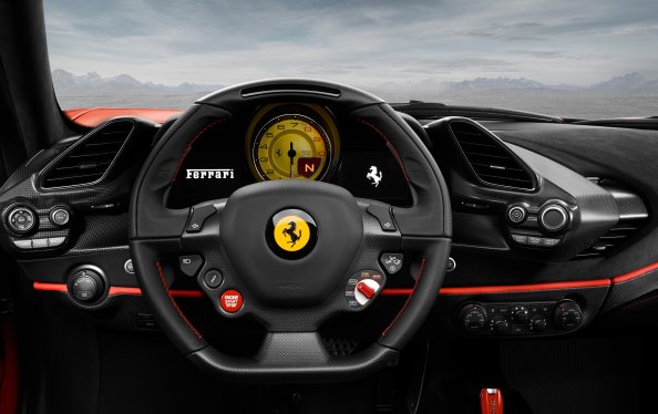 Ferrari 488 Pista Front Panel 2018