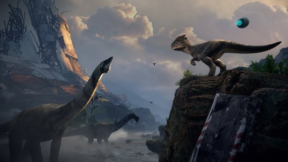Robinson The Journey on PSVR 4k