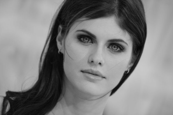 Alexandra Daddario Monochrome