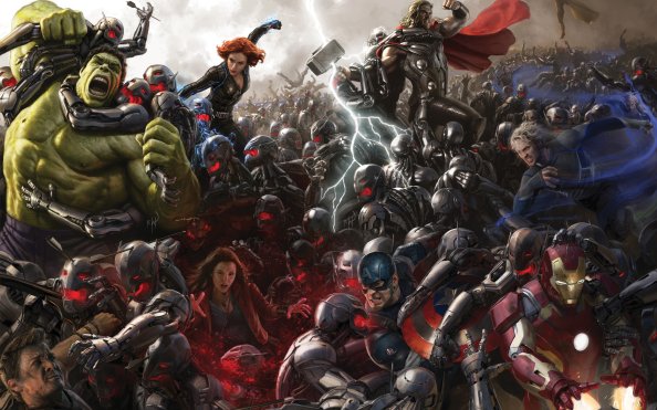 Avengers Age Of Ultron Art Work