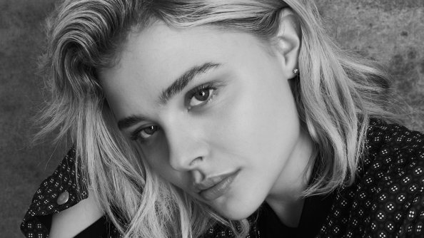 Chloe Grace Moretz 5k Black And White
