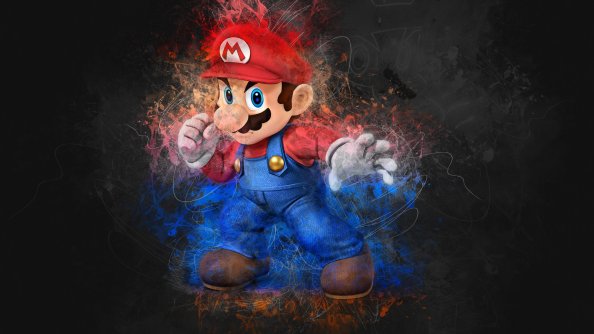 Mario Artwork 4k