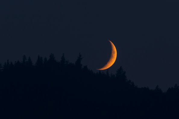 Moonset 4k