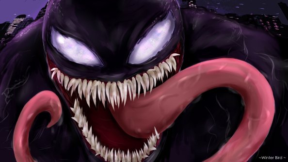 4k Venom Digital Artwork