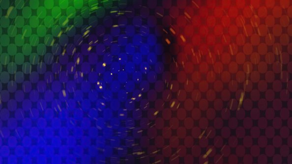 Abstract Circle Colorful Swirl 4k