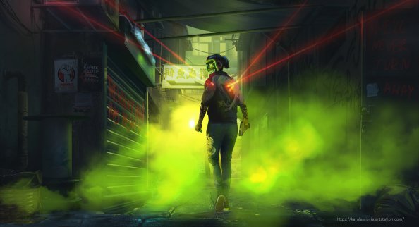 Mask Anonymus Smoke 4k