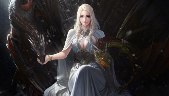 Game of Thrones Daenerys Targaryen Artwork