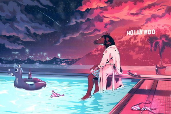 Bojack Horseman Netflix Tv Series Artwork