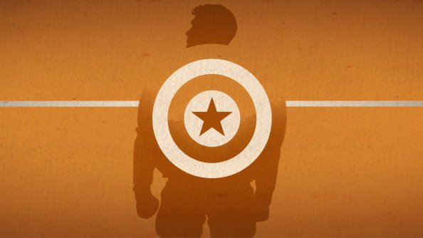 Captain America Wall Background