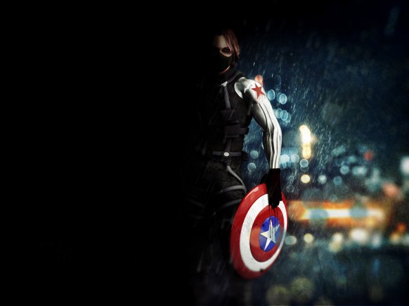 Bucky Barnes The Winter Solider Artwork 5k