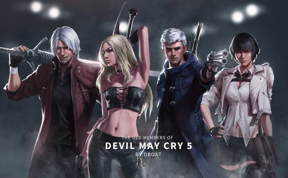 Devil May Cry 5 Old Members 8k