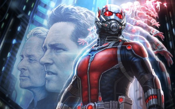 Ant Man Artwork Wide
