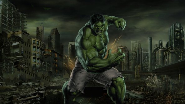 Hulk Smash 4k Art