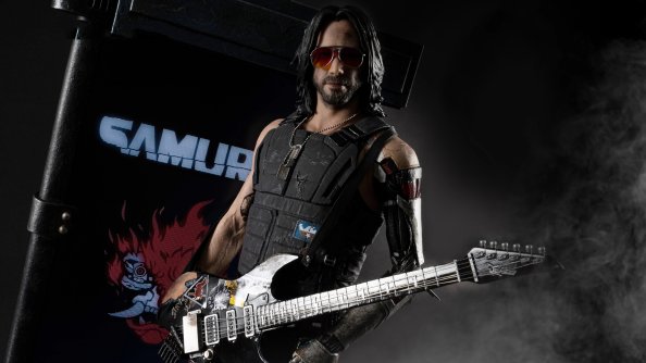 Keanu Reeves As Johnny Silverhand Cyberpunk 2077 5k
